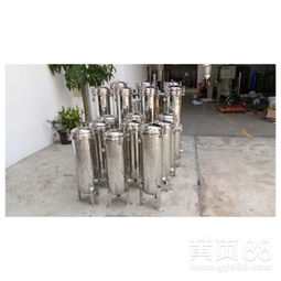 【江門新會區304不銹鋼袋式過濾器攔截浴池泥沙雜質過濾器】-